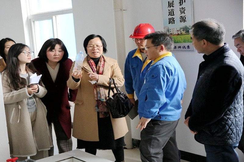 2019年3月8日，时任浙江省水利厅水资源治理处副调研员沈仁英光临J9集团调研领导